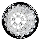 15" CYGNUS POLISHED / GB1 BEADLOCK