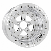 15" TRICKSTAR POLISHED / PRO-DRAG BEADLOCK
