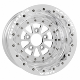 15" CYGNUS POLISHED / PRO-DRAG BEADLOCK